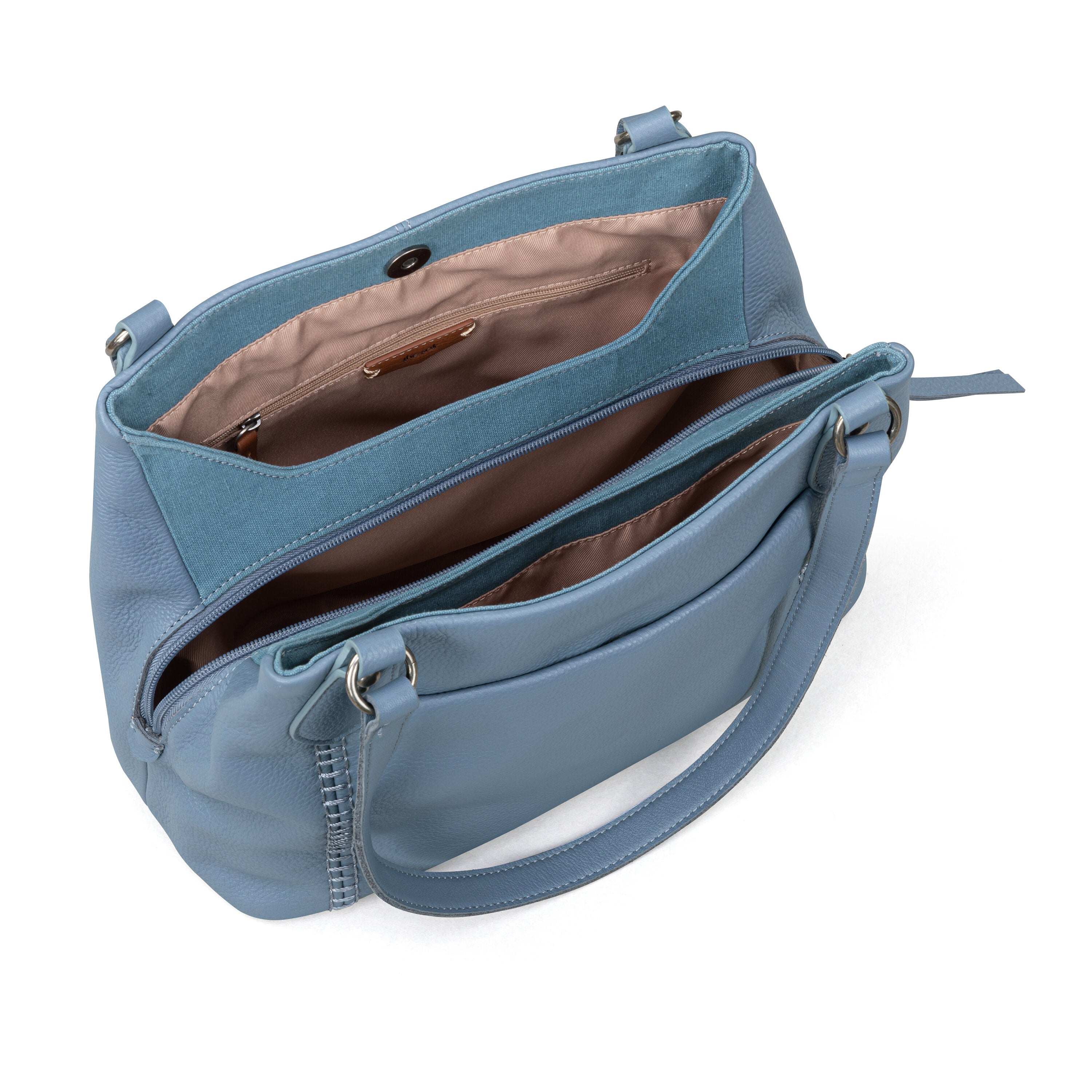 Melrose Genuine Leather Satchel Bag for Women - Stylish Crossbody Purse for Work, Travel & Everyday Use
