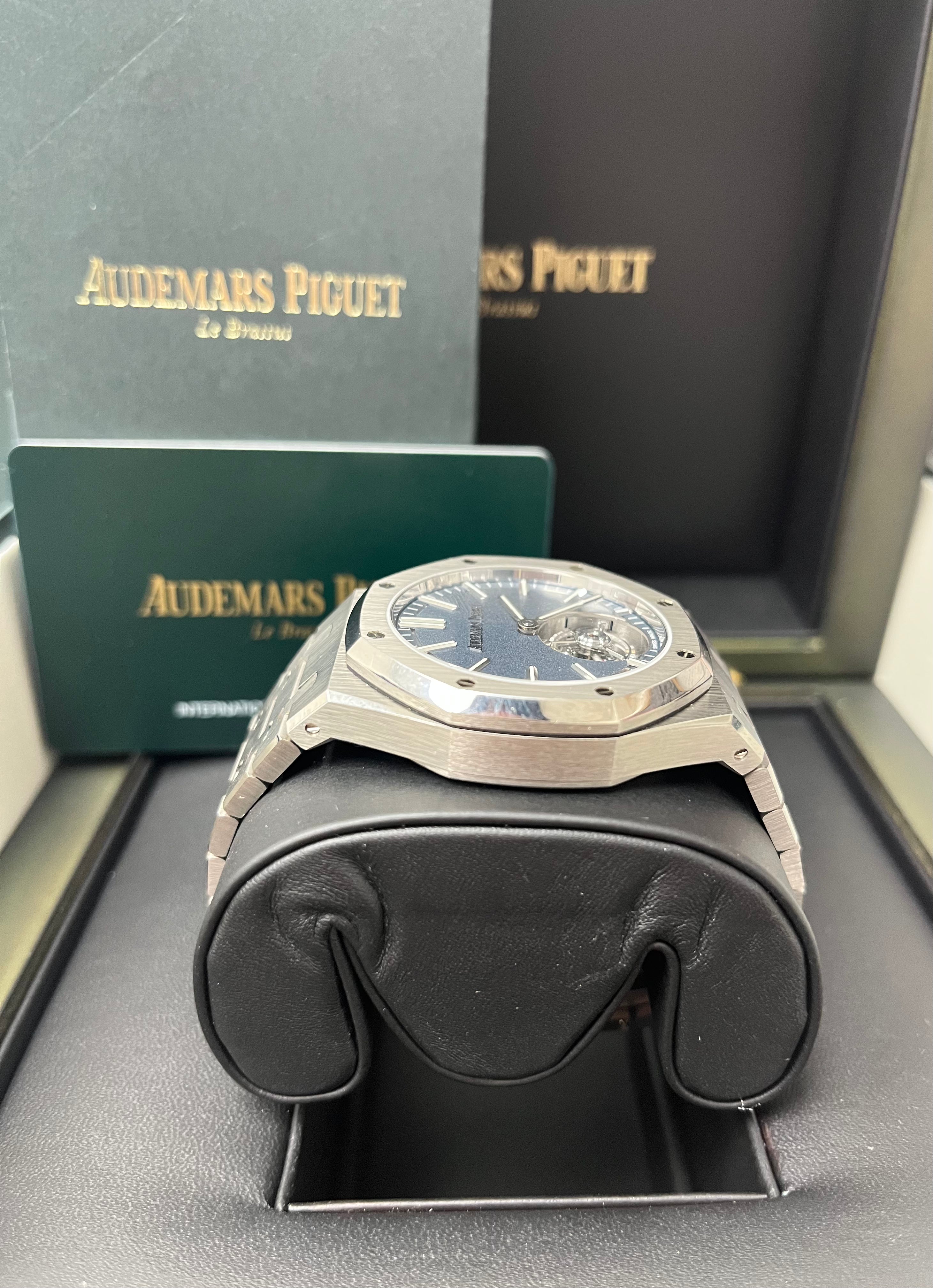 Audemars Piguet Royal Oak 50th Anniversary Selfwinding Flying Tourbillon Watch 26730TI.OO.1320TI.01 - Luxury Automatic Men's Timepiece for Collectors & Special Occasions