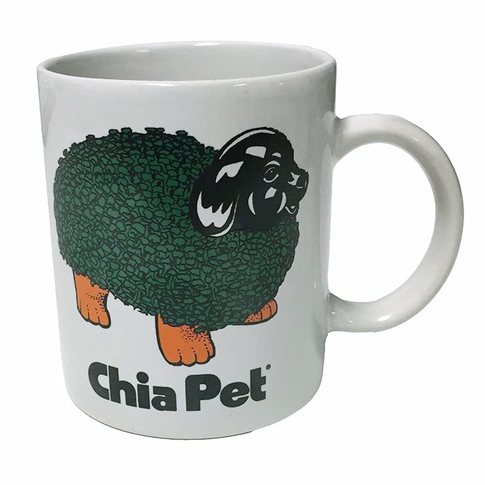 Chia Pet Collectible Coffee & Tea Mug - Microwave Safe Puppy Design - Perfect Birthday & Valentine's Day Gift for Dog Lovers - Ideal for Home, Office & Coffee Breaks