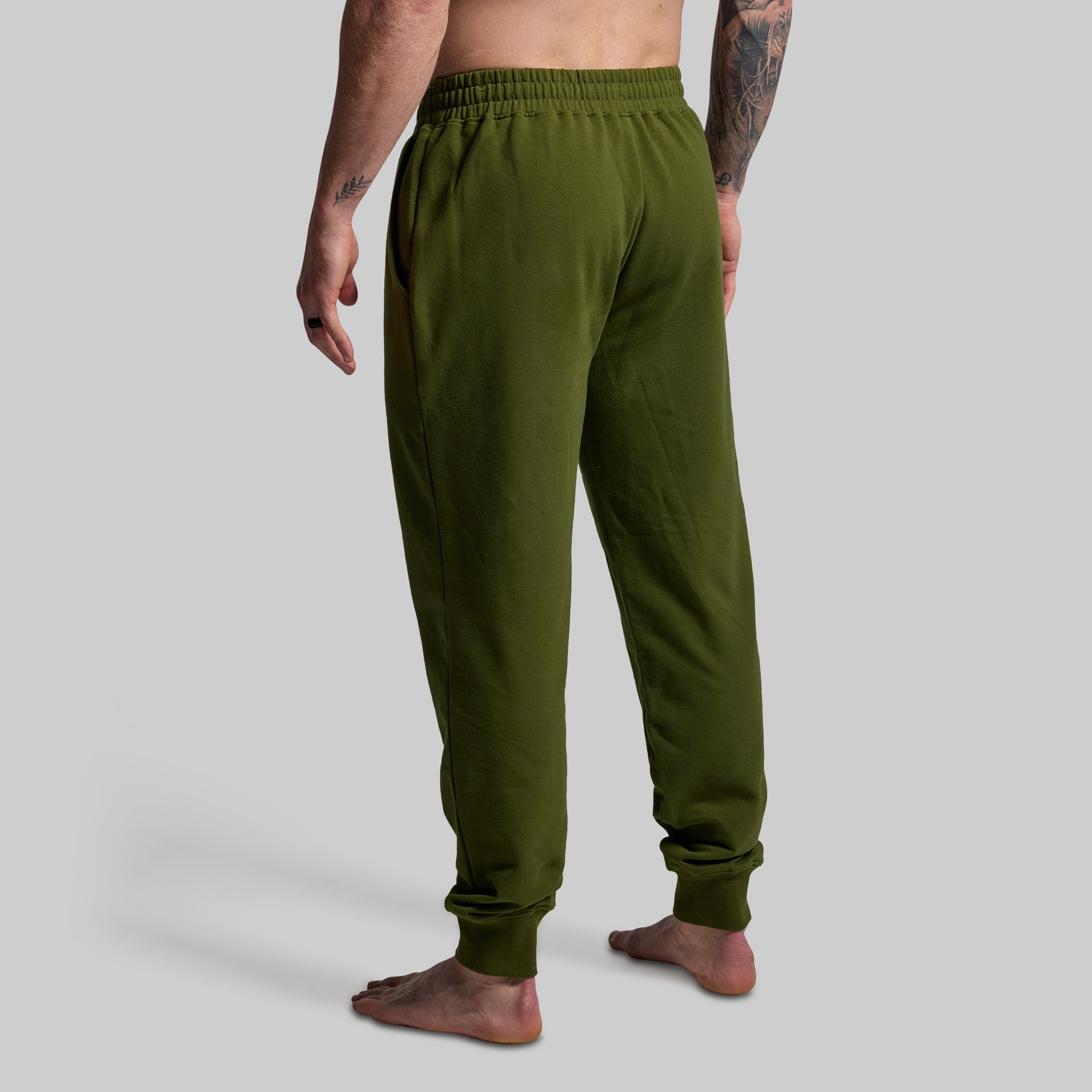 Men's Unmatched Jogger 2.0 - Military Green Athletic Pants for Running, Gym & Casual Wear | Comfortable & Stylish Workout Joggers