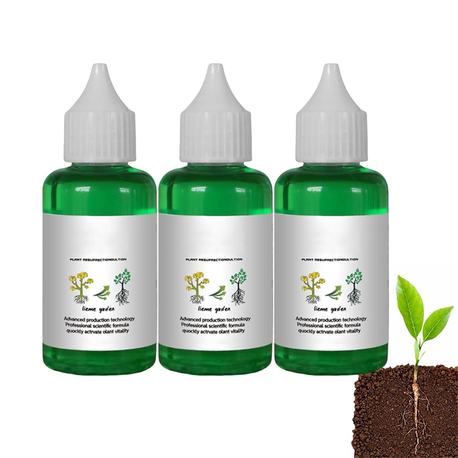 Organic Plant Growth Enhancer & Rooting Hormone Solution - Universal Plant & Flower Activator for Stronger Roots & Faster Growth | Ideal for Cuttings, Seedlings & Indoor/Outdoor Gardening