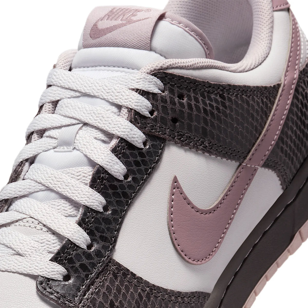 Nike Dunk Low SE 'Snakeskin Medium Ash' Sneakers - Men's Basketball Shoes for Casual Wear & Street Style Fashion