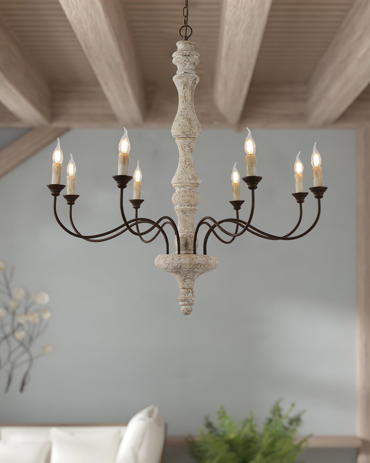 Elegant Molina Crystal Chandelier - Modern Ceiling Light Fixture for Dining Room, Bedroom & Living Room Decor