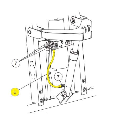 Aftermarket 56617 Western Hose 1/4