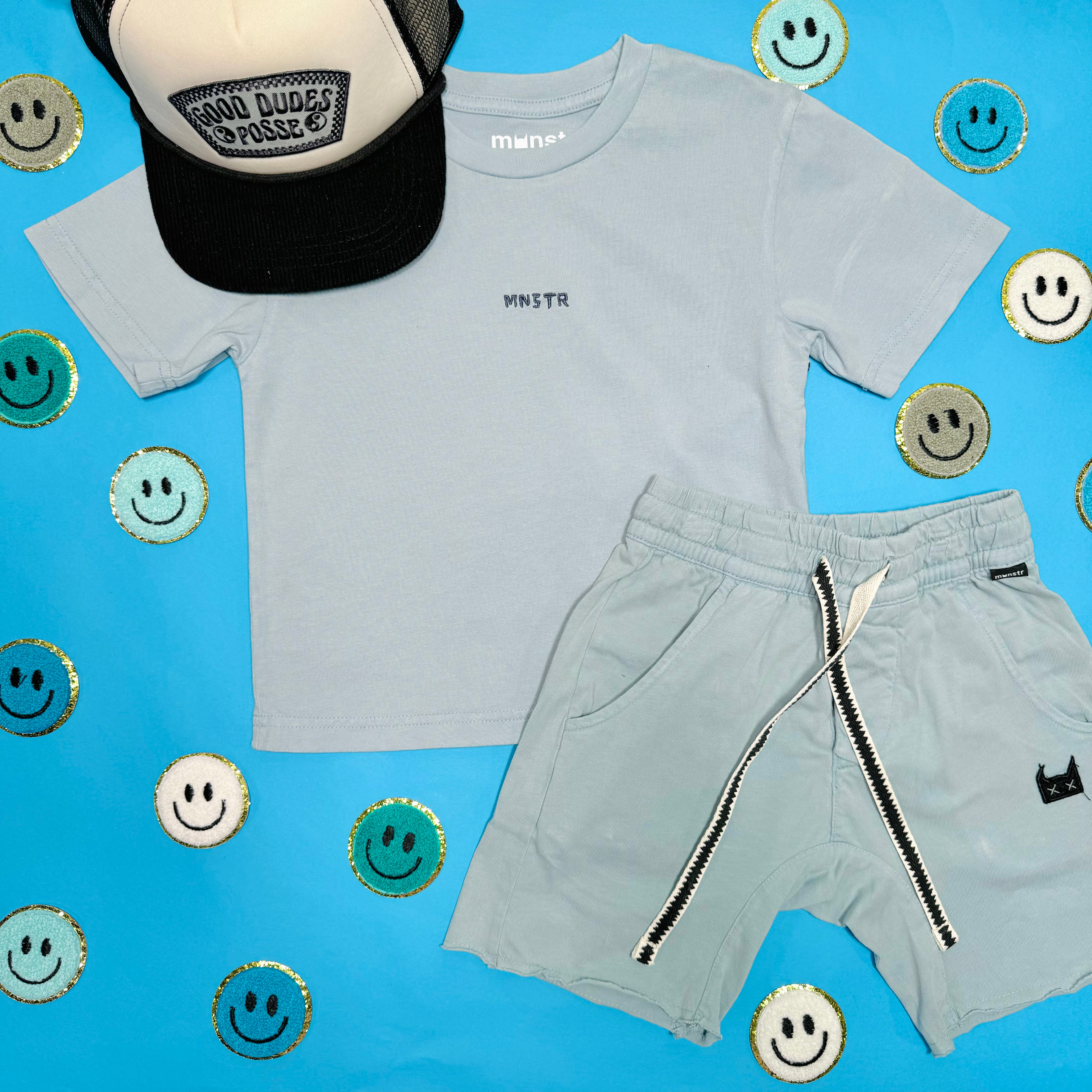 Munster Kids Box Logo T-Shirt - Soft Cotton Graphic Tee for Boys & Girls | Preorder Now for Halloween, School & Everyday Wear