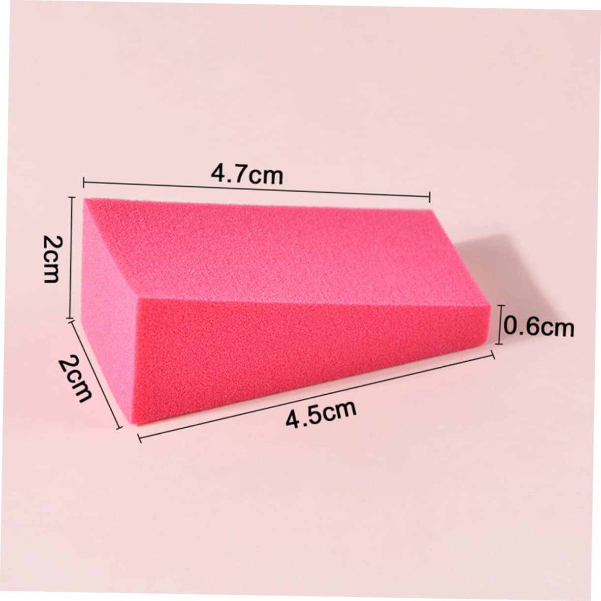 FRCOLOR 4 Sets Makeup Sponges & Nail Art Wedges - 24pcs Gradient Manicure Sponges for DIY Nail Design | Perfect for Professional Salon, Home Manicure & Beauty Enthusiasts