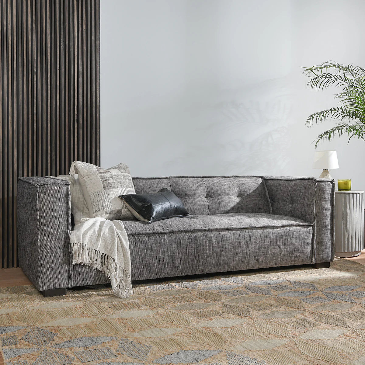 Modern Element Sofa - Stylish and Comfortable Living Room Furniture for Small Spaces, Apartments, and Cozy Homes | Perfect for Relaxing, Entertaining, and Movie Nights
