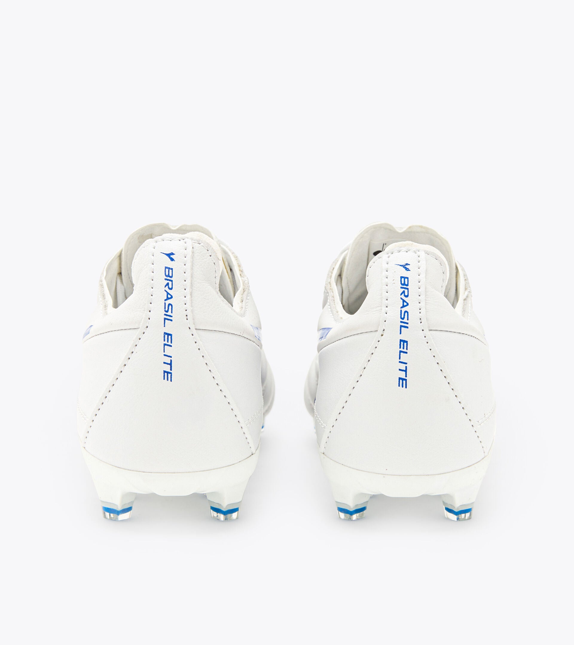 Diadora Brasil Elite 2 LT LP 12 Soccer Cleats - White & Royal Blue Football Shoes for Men | Perfect for Professional Matches & Training Sessions