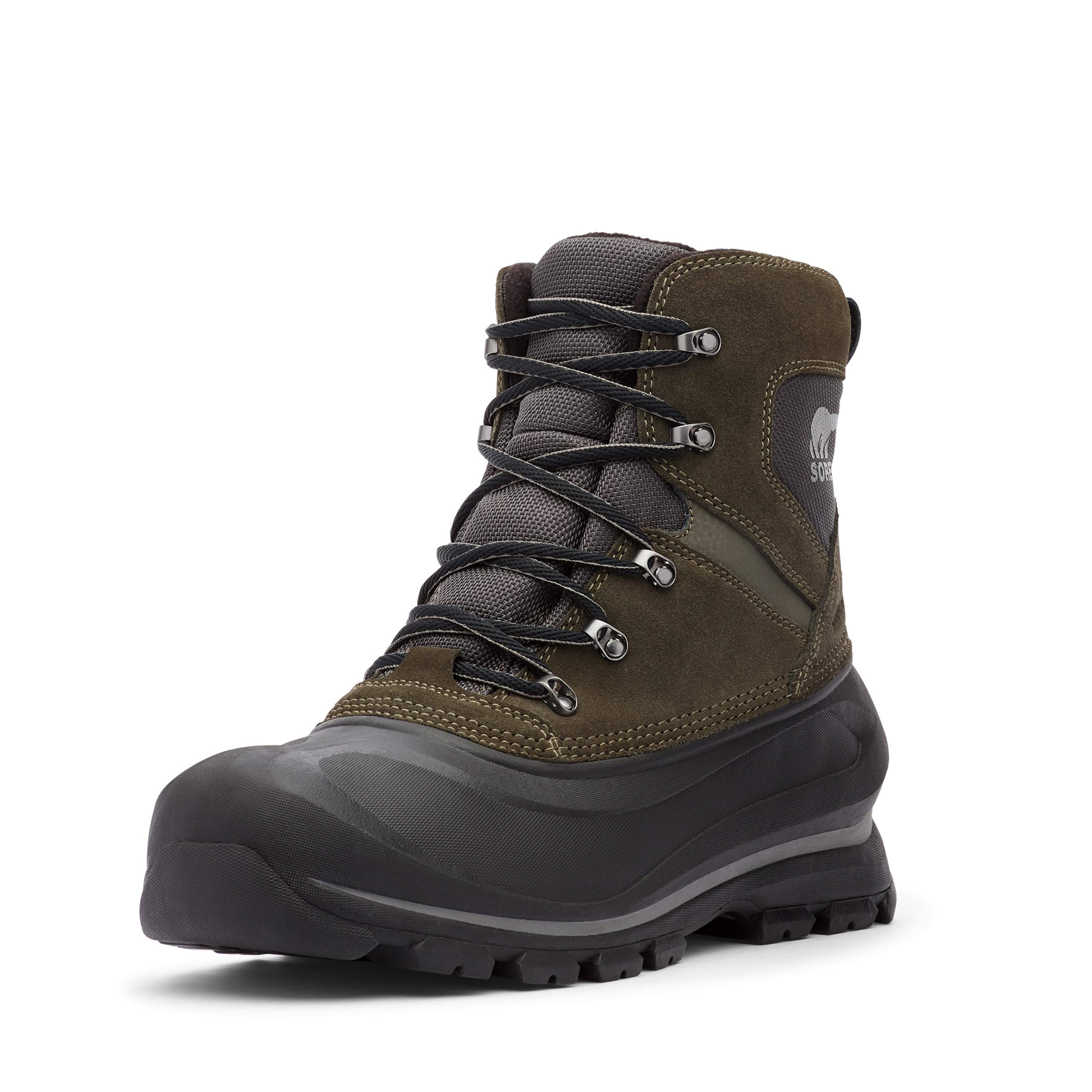 Sorel Men's Waterproof Hiking Boots - Insulated Winter Snow Boots for Outdoor Adventures, Camping & Cold Weather Activities