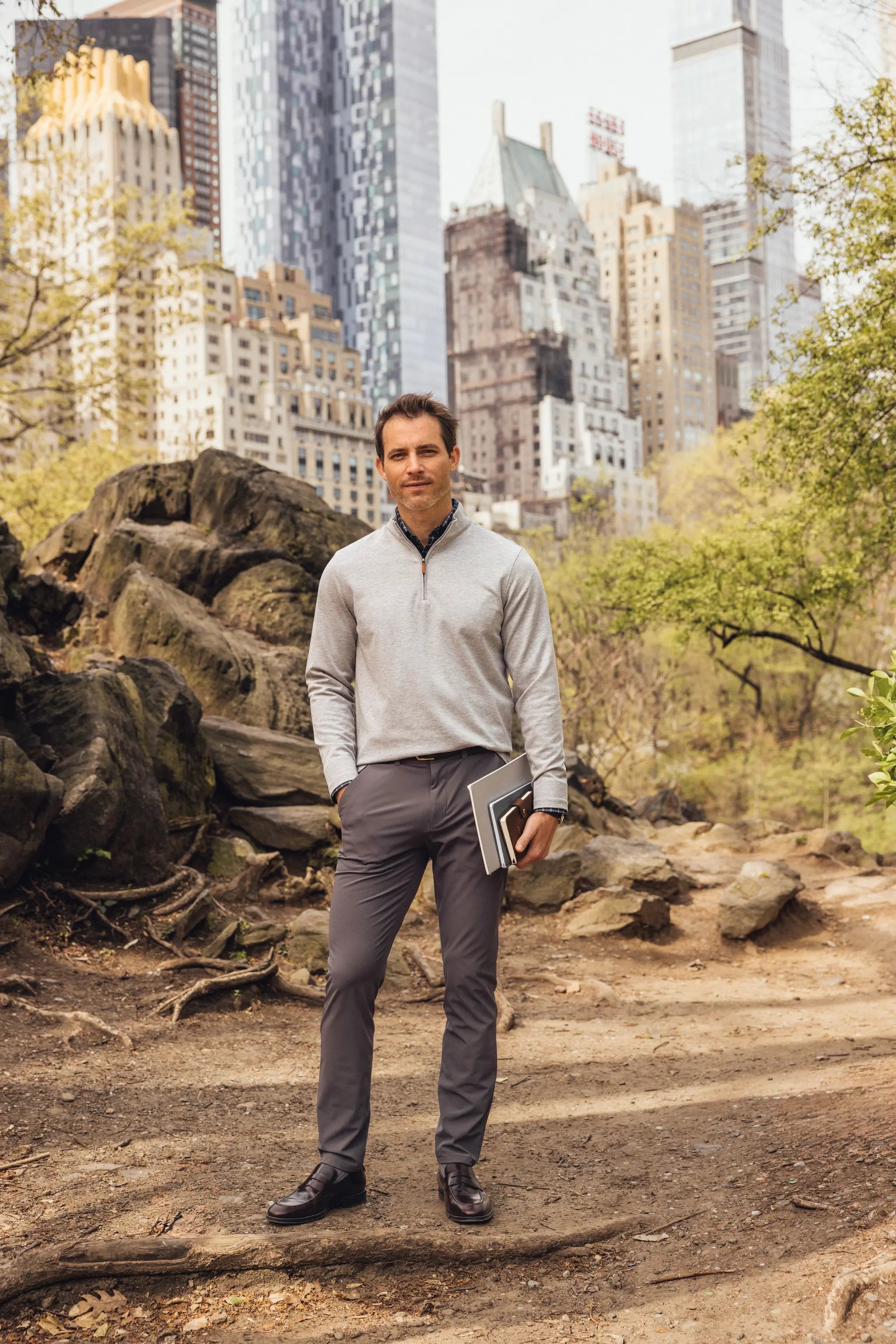 KPI Performance Quarter Zip Pullover - Lightweight & Breathable for Men & Women | Perfect for Office, Gym & Outdoor Activities
