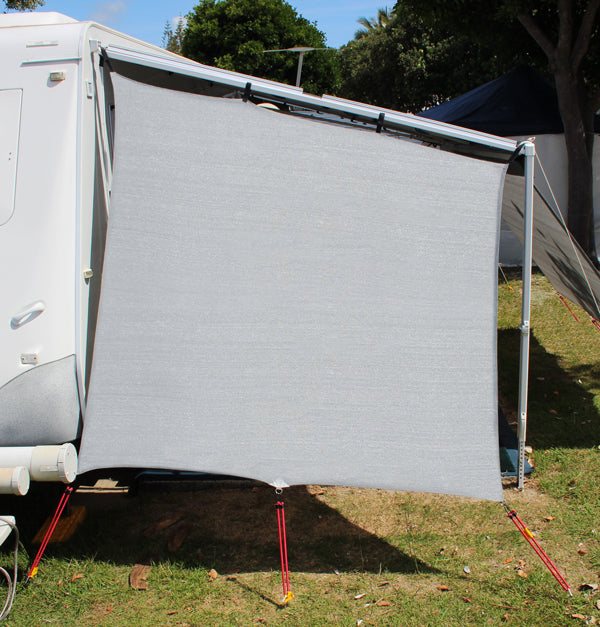 Caravan Privacy Screen End 2.0m x 2.05m - Waterproof & UV Resistant Outdoor Shade Curtain for RV, Camper, and Motorhome - Perfect for Camping, Road Trips, and Outdoor Adventures