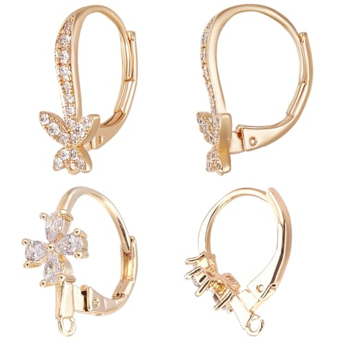 2 Styles Cubic Zirconia Earring