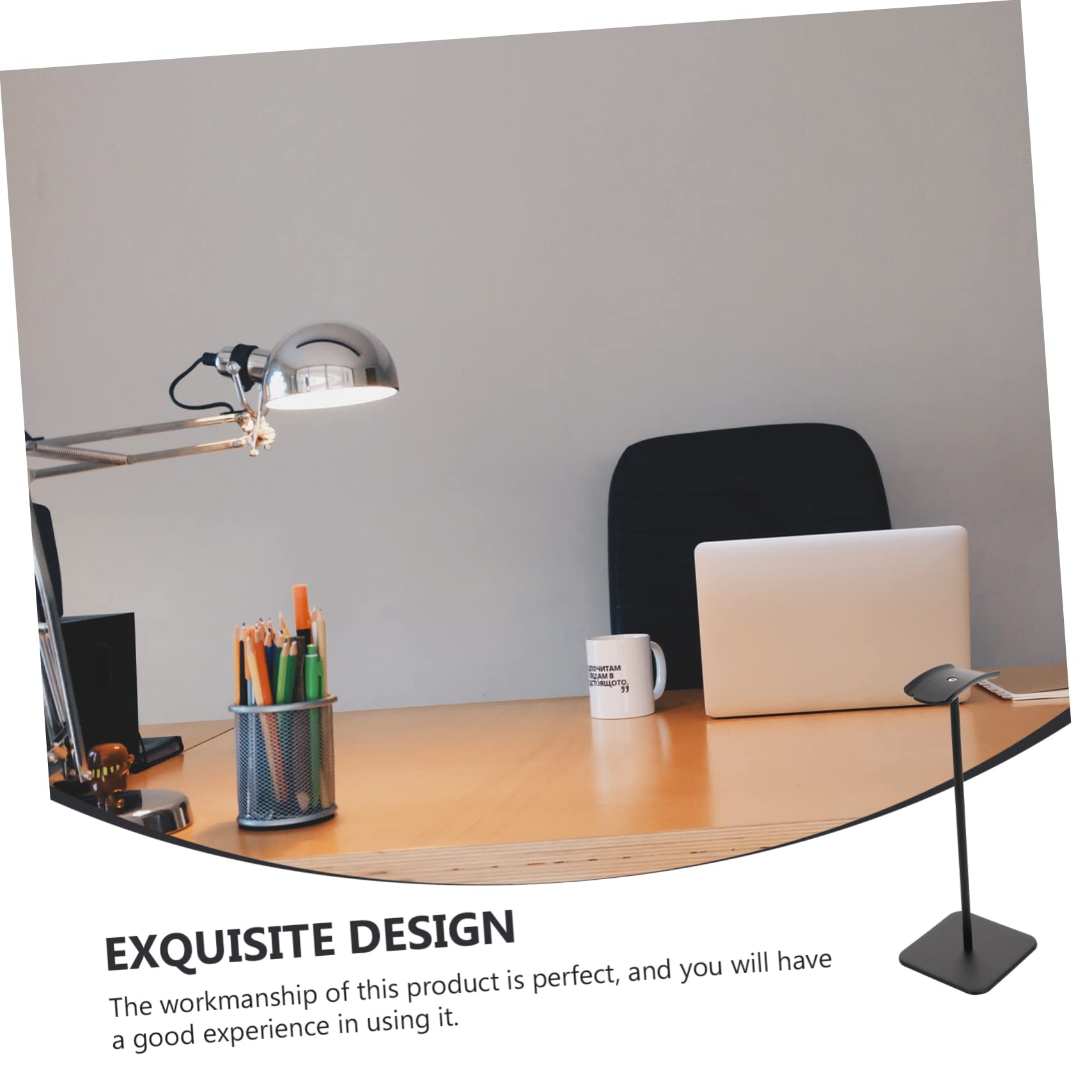 BIUDECO Gaming Headphone Stand - Adjustable Headset Holder with Smooth Finish for Desk Organization | Perfect for Gamers, Streamers & Home Office Use