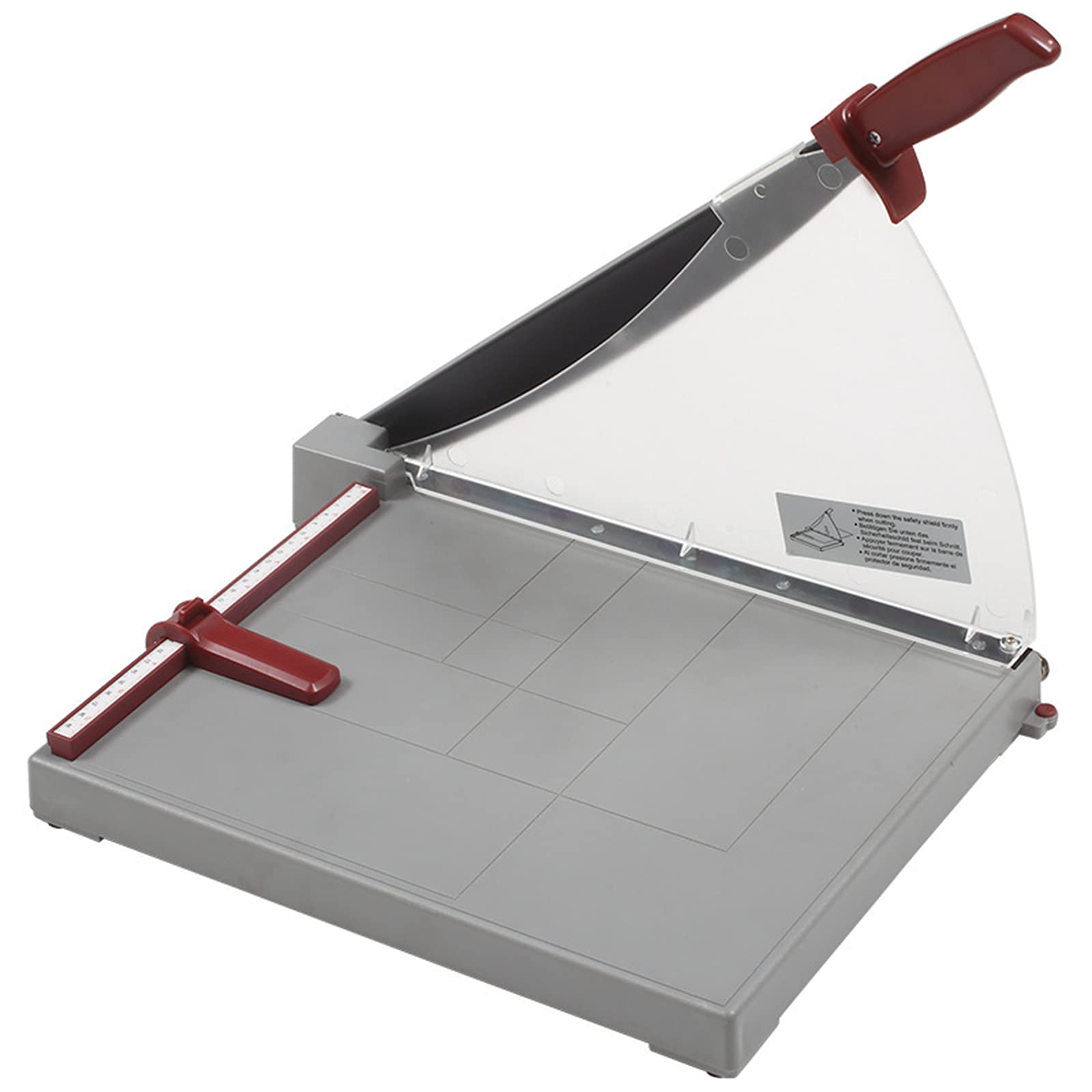 Premium A4 Guillotine Paper Cutter - Heavy Duty Industrial Trimmer with Safety Guard for Photos, Cards & ID Documents | Perfect for Office, School & Craft Projects