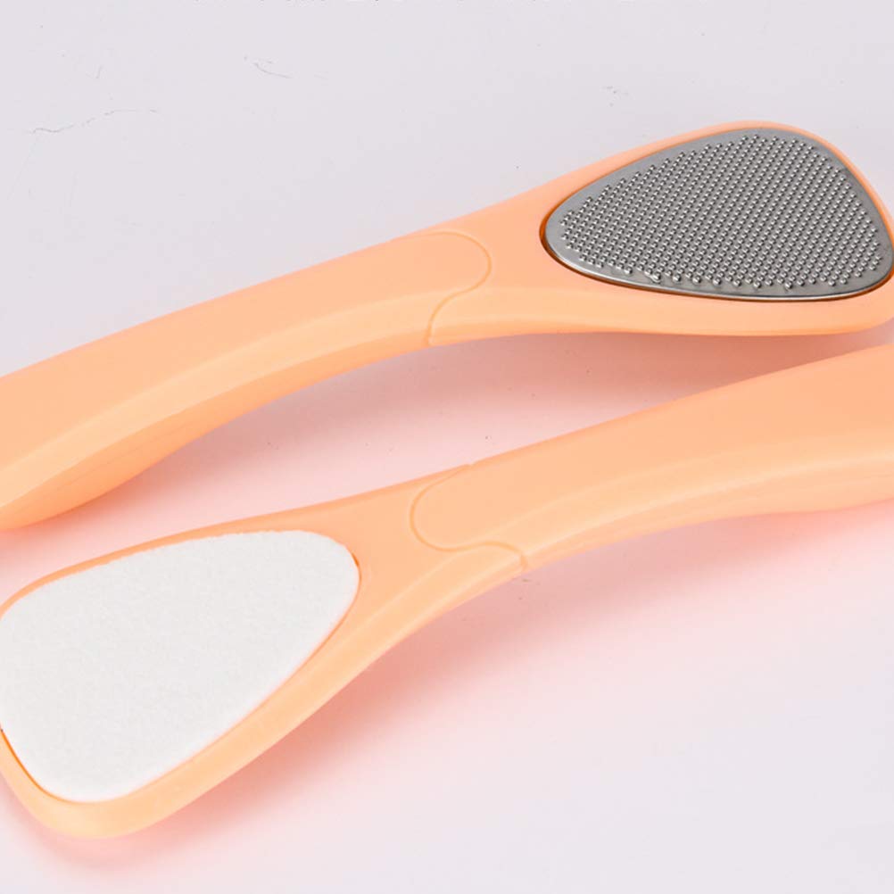 2-Pack Stainless Steel Pedicure Foot Files – Professional Foot Grater & Callus Remover for Smooth Feet – Perfect for Home Pedicure, Spa, and Foot Care Routine