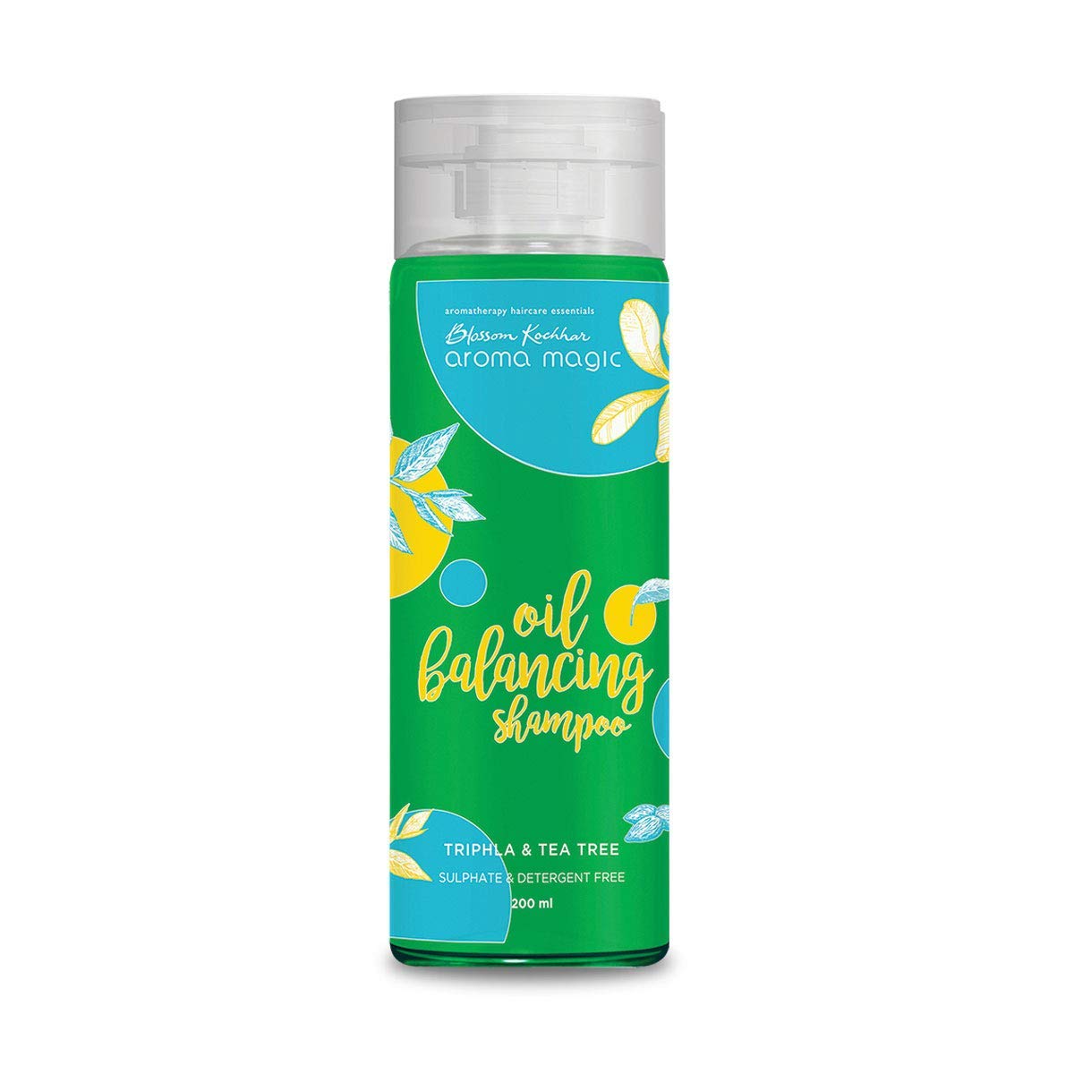 Aroma Magic Oil Balancing Shampoo 200ml - Natural Hair Care for Oily Scalp & Shine Control - Perfect for Daily Use & Salon Quality Results