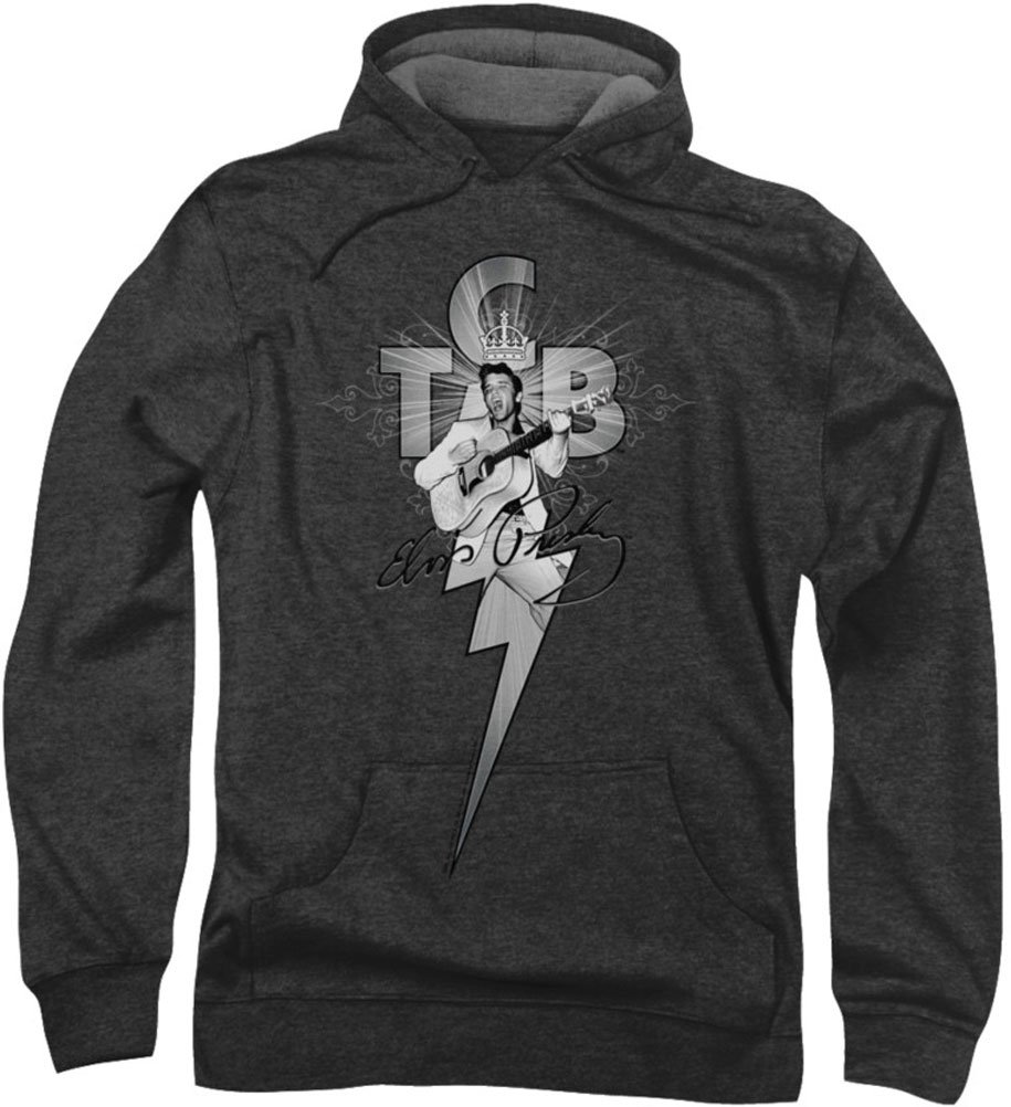 Elvis Presley TCB Ornate Hoodie for Men - Vintage Rock & Roll Sweatshirt - Perfect for Concerts, Casual Wear & Fan Gifts