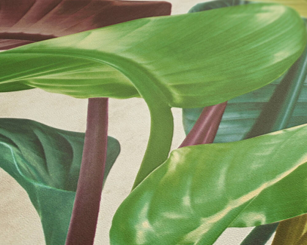 Metropolitan Stories 2 - Living Palms Wall Art | Modern Tropical Home Decor for Living Room, Bedroom & Office | Perfect for Boho, Coastal & Jungle Themed Interiors