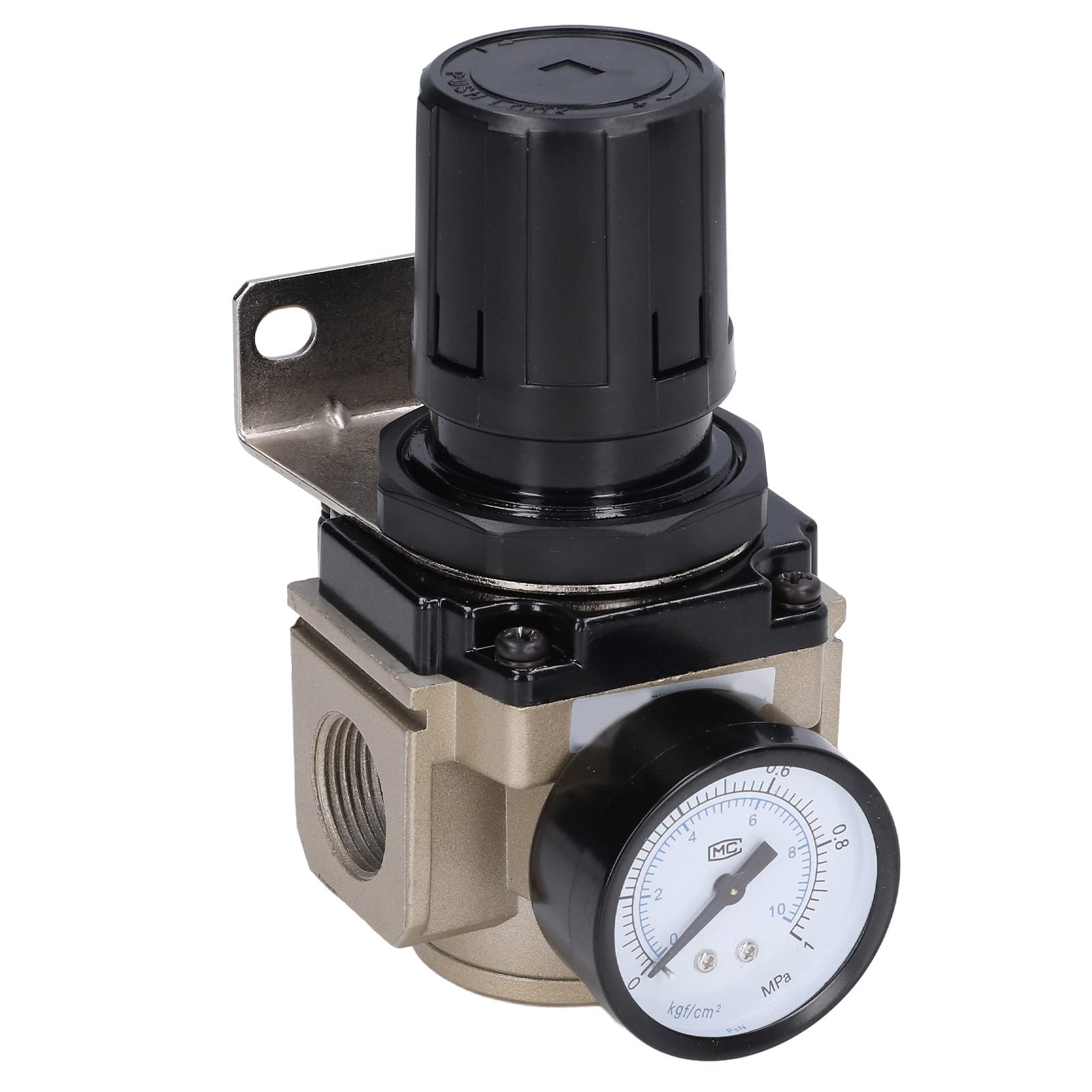 Hilitand Air Pressure Regulator 0.05-0.85MPa with G3/4 Thread - Precision Compressed Air Filter & Pressure Control Valve for Industrial Pneumatic Systems, HVAC, and Workshop Tools