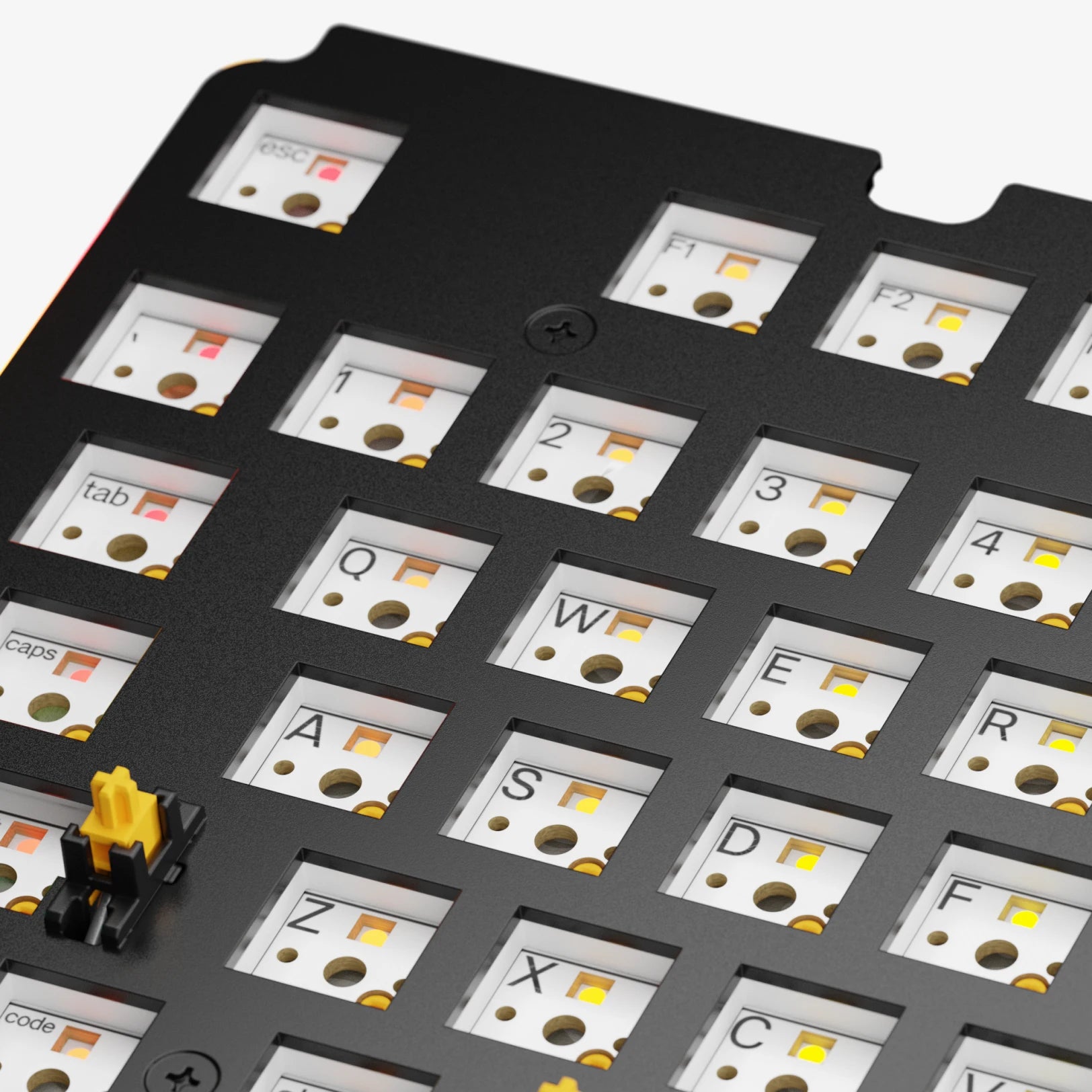 GMMK 3 Mechanical Keyboard Switch Plates - Compatible with GMMK 3 60% 65% 75% Layouts - Aluminum Steel PC Material - Perfect for Gaming Typing & Custom Keyboard Builds