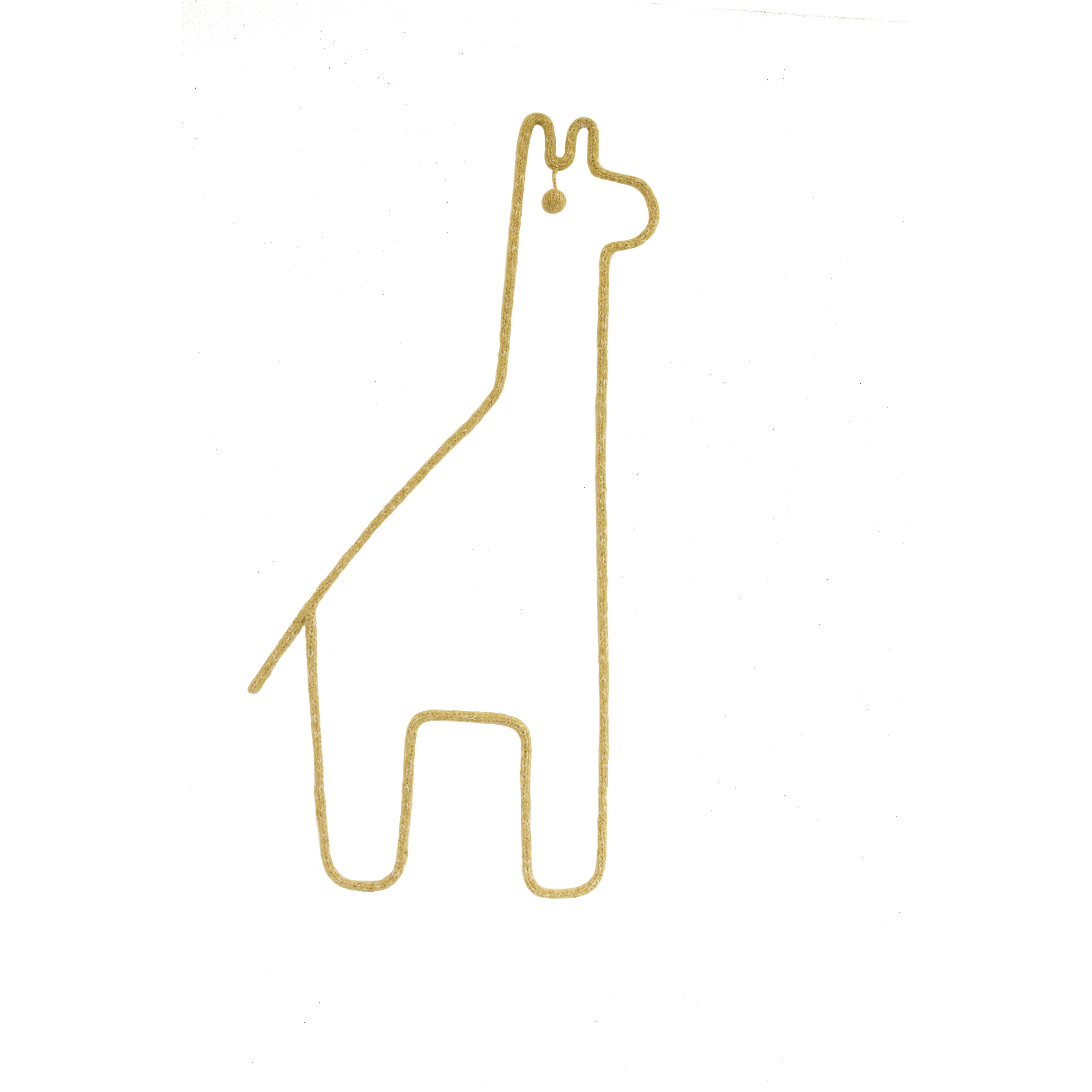 Blabla Kids Giraffe Wall Hanging Decor - Cute Nursery Wall Art for Baby Room, Playroom & Kids Bedroom - Perfect for Gender Neutral Nursery Decor & Themed Children's Spaces