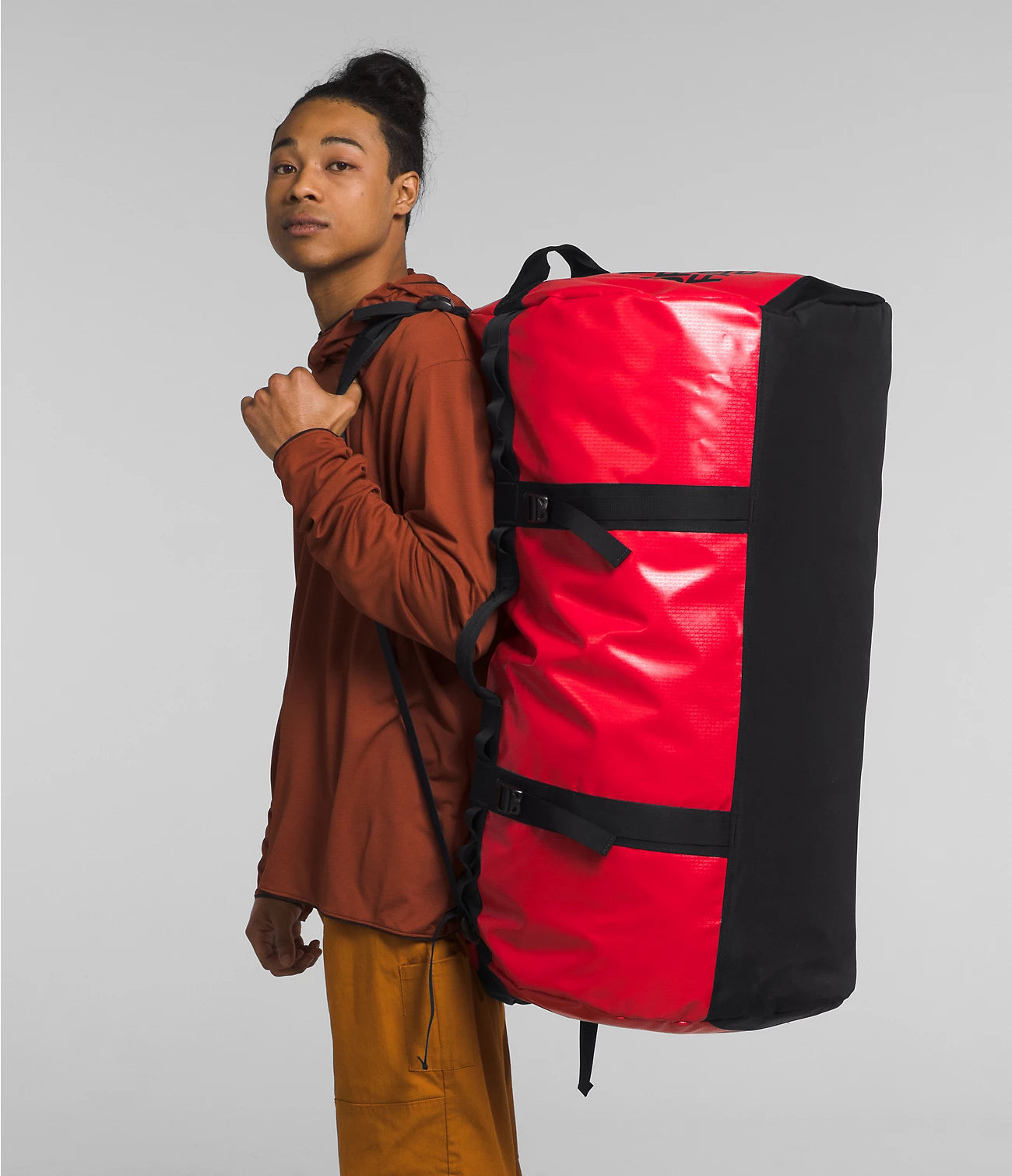 Base Camp Duffel XXL 150L NF0A52SD - Durable Large Travel Duffel Bag for Camping, Hiking & Outdoor Adventures - Past Season