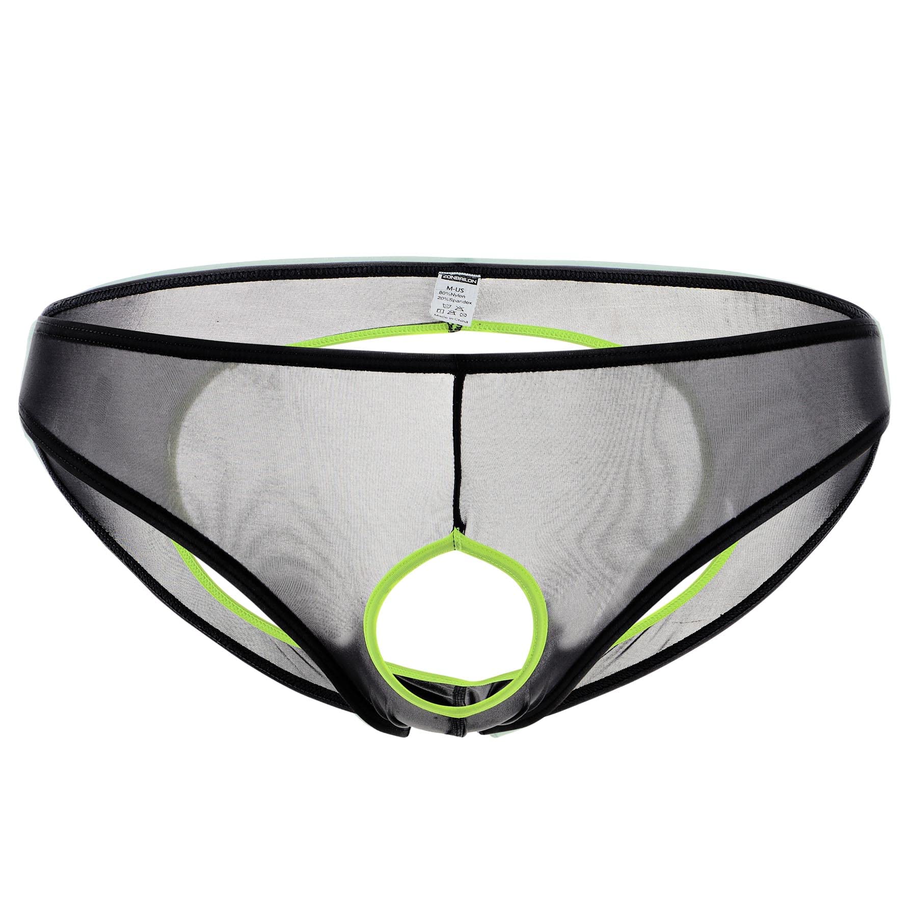Men's Sexy See-Through Thong - Comfortable & Breathable Underwear for Intimate Moments & Special Occasions