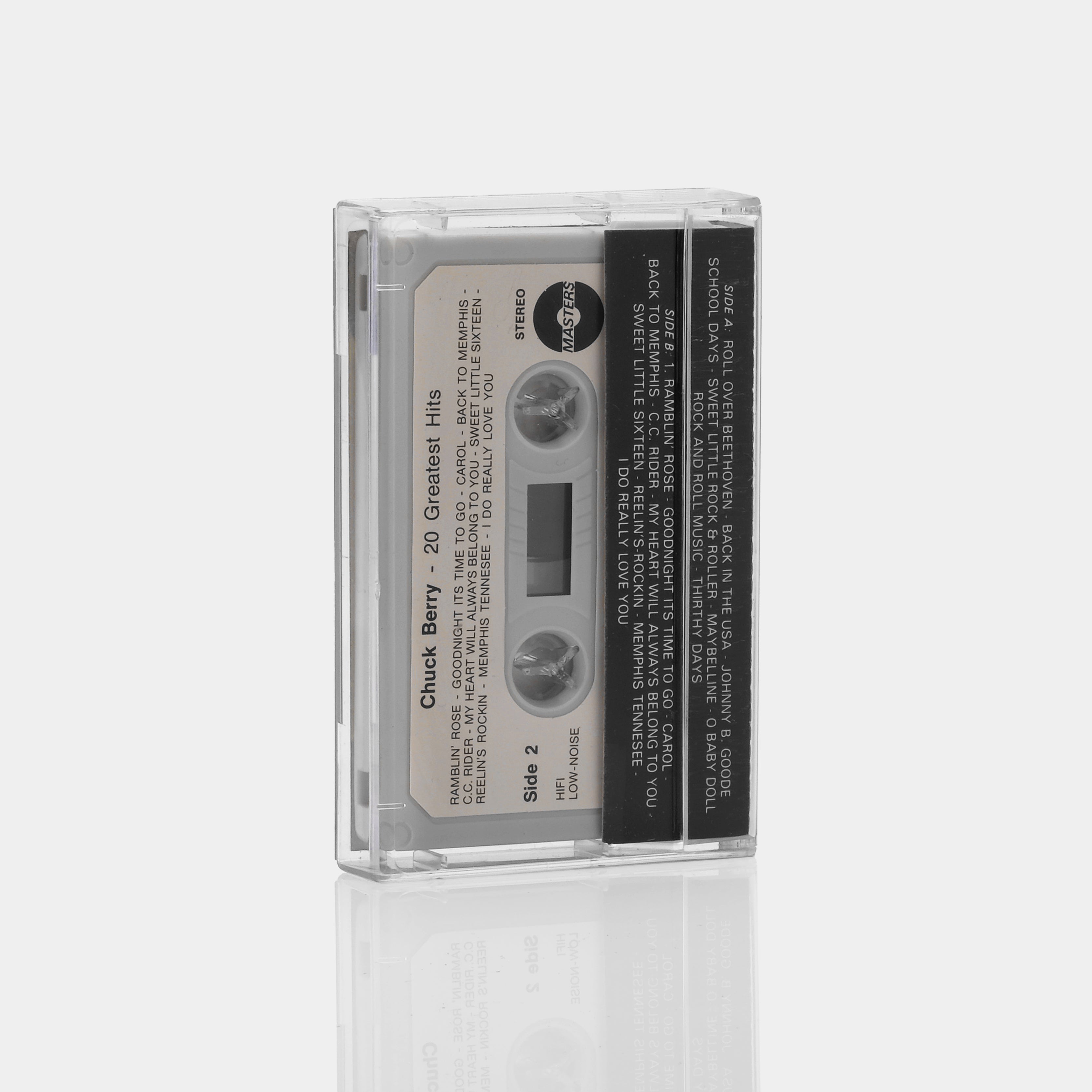 Chuck Berry 20 Greatest Hits Cassette Tape - Vintage Music Collection for Car, Home & Gifts - Classic Rock Hits on Retro Cassette