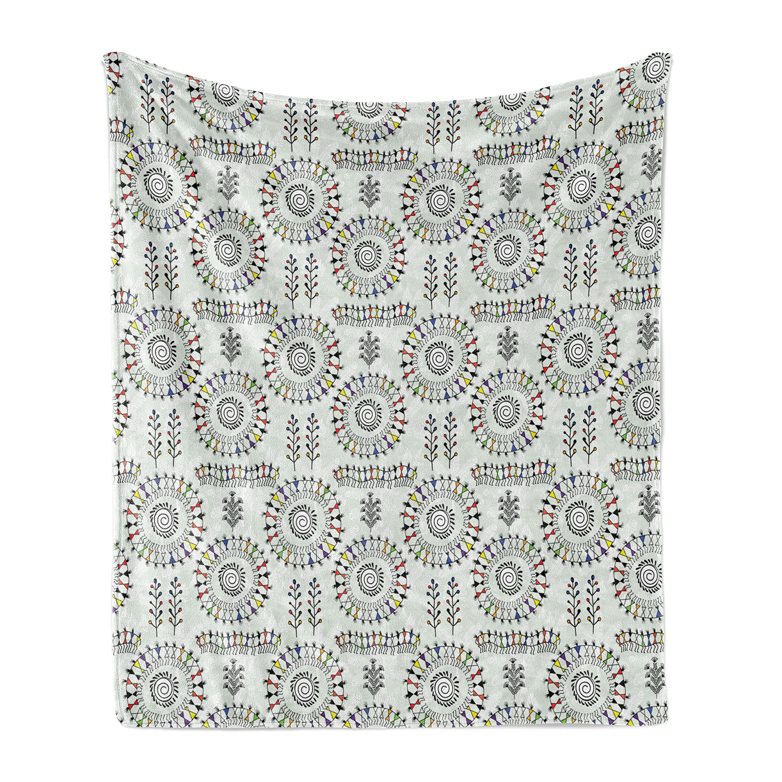 Ambesonne African Print Throw Blanket - 70