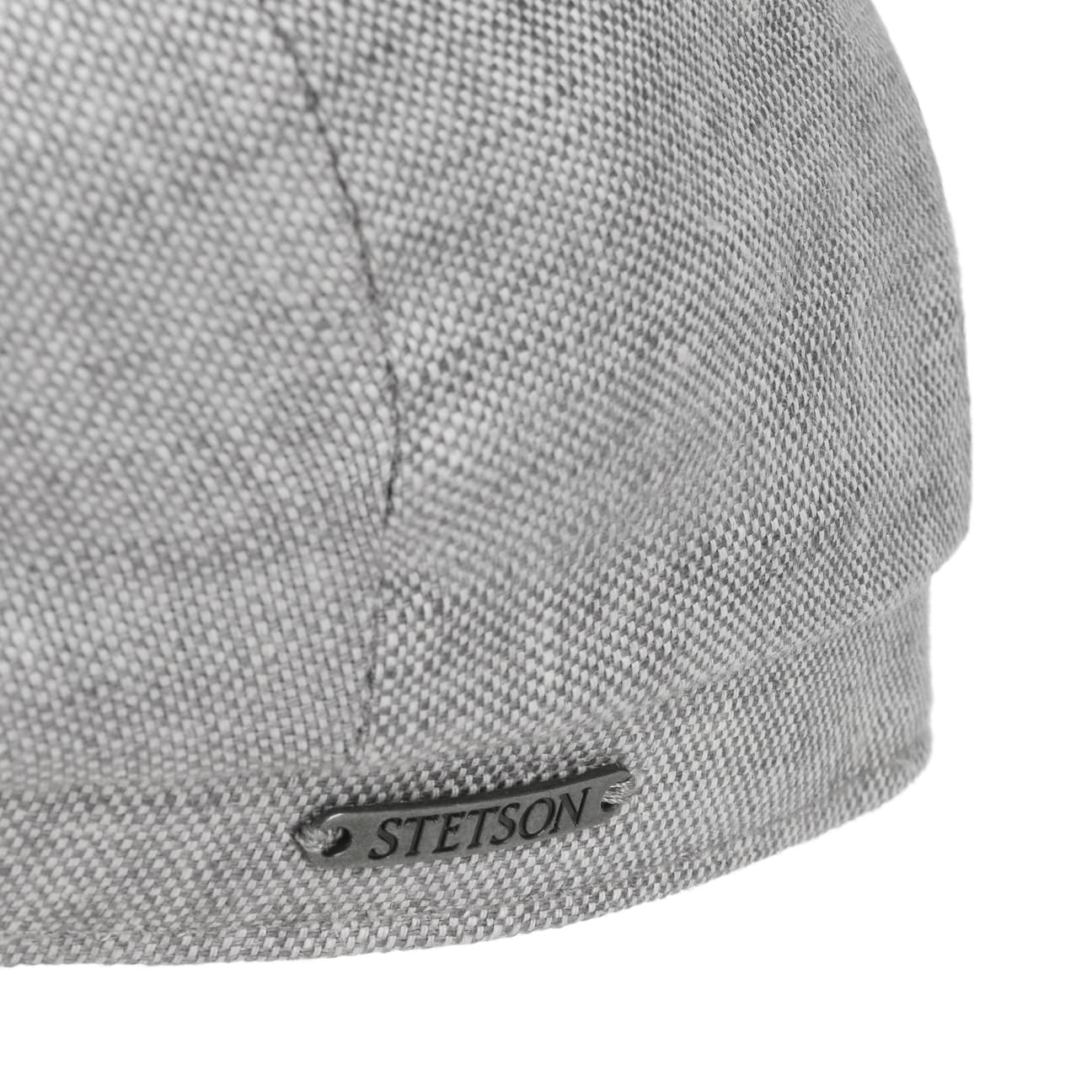 Stetson Hatteras Classic Linen Flat Cap for Men - Breathable Summer Hat for Golf, Fishing & Outdoor Activities