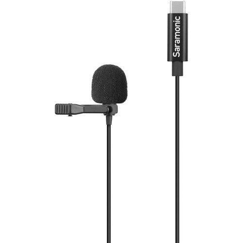 Saramonic LavMicro U3A Omnidirectional Lavalier Microphone with USB Type C - 6.5ft Cable for Android Smartphones - Perfect for Vlogging, Interviews & Podcasting