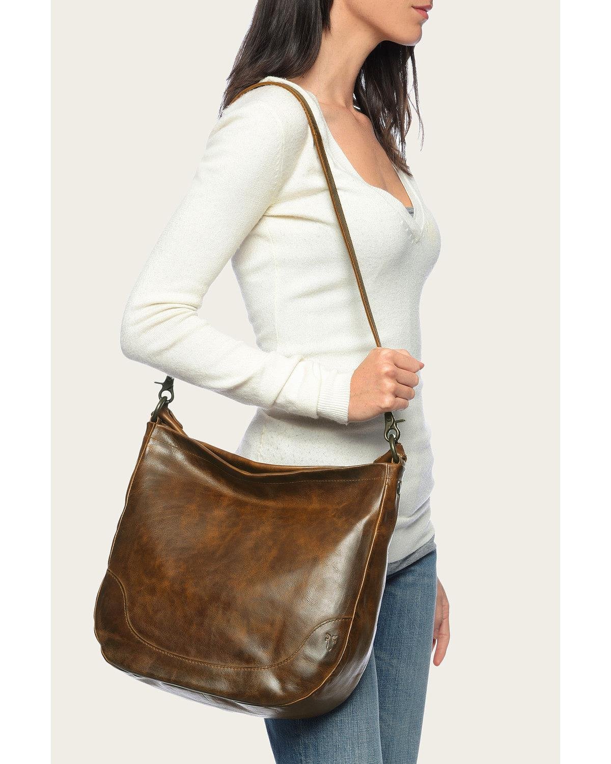 Frye Women's Hobo Handbags - Stylish Leather Shoulder Bag for Everyday Use, Work & Travel