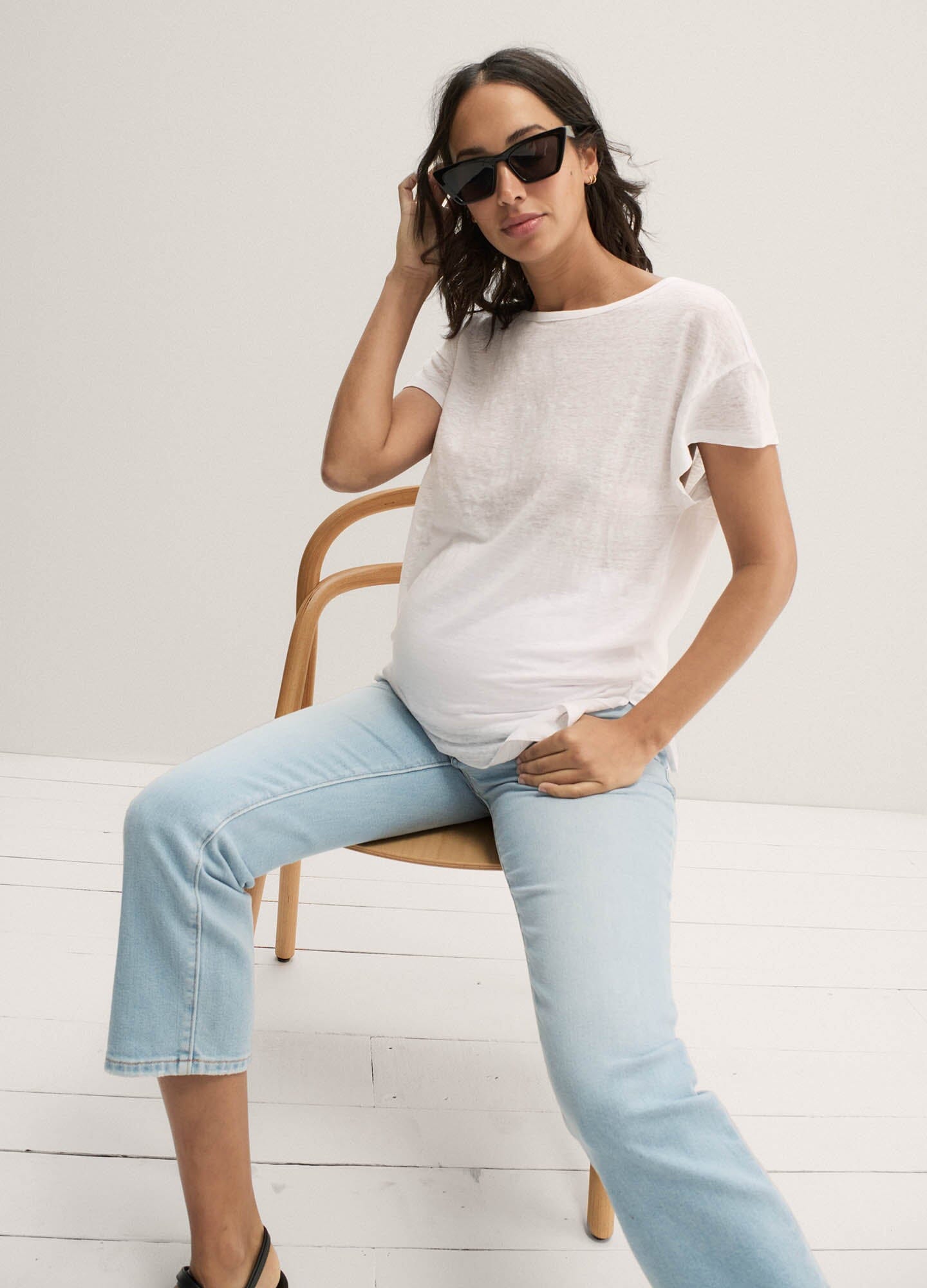 Soft & Breathable Everyday Linen T-Shirt for Women | Comfortable Casual Wear for Summer, Travel & Lounge