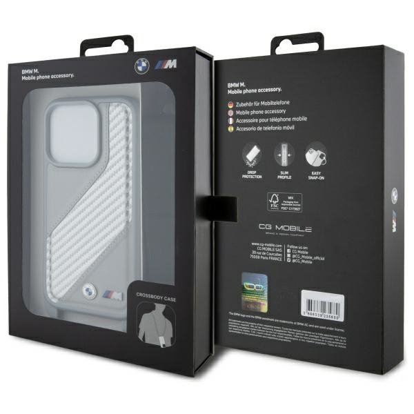 BMW M Series Carbon Fiber Case for iPhone 16 Pro 6.3