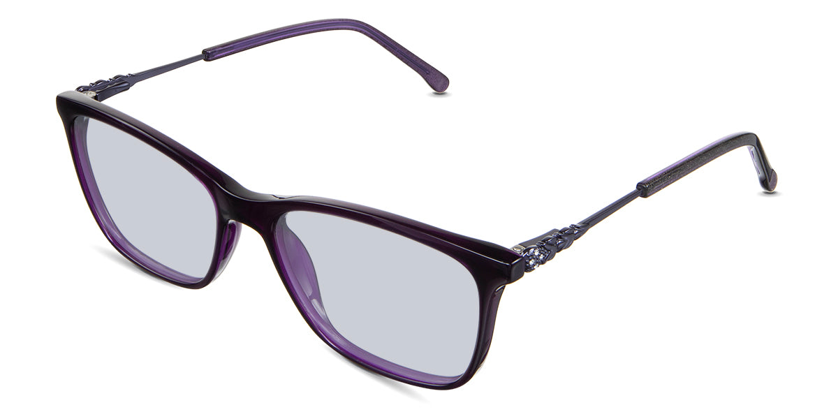 Elle Women's Prescription Tinted Glasses - Stylish & UV Protection for Everyday Wear, Reading, and Outdoor Activities