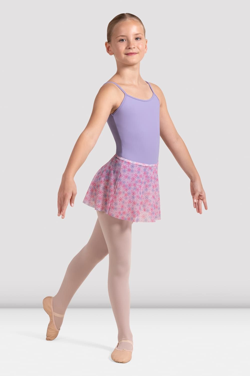 Floral Printed Skirt for Girls - Cute Summer Dress for Kids, Playdates & Outdoor Activities