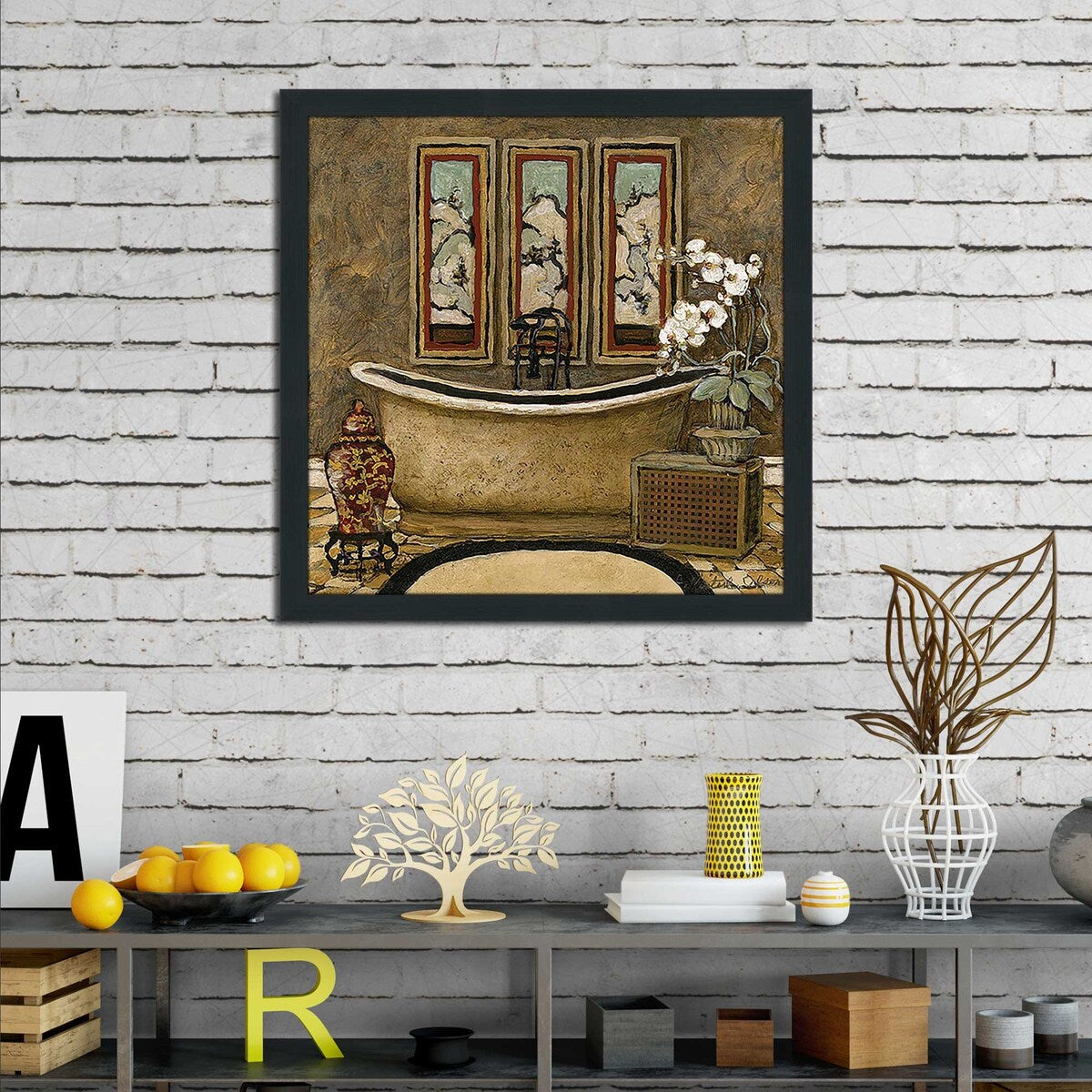 Asian Warmth II Acrylic Wall Art Print - Vibrant Home Decor for Living Room, Bedroom & Office