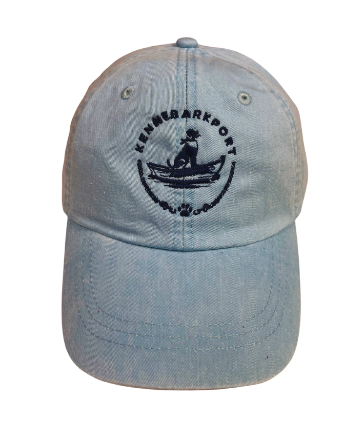 Light Blue / Navy Embroidery