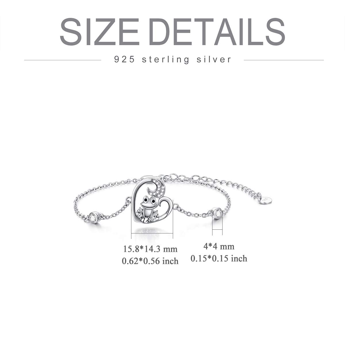 POPKIMI Cute Animal Anklets for Women - Sterling Silver Beach Foot Jewelry - Perfect Beach Themed Gifts, Birthday Presents for Her - Ideal for Summer Vacations, Pool Parties & Boho Fashion Accessories