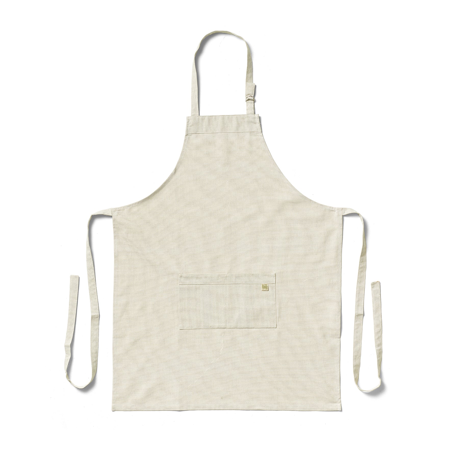 Organic Cotton Apron in Sage Green - Eco-Friendly Kitchen Apron for Cooking, Baking & Grilling - Adjustable & Durable Chef Apron for Women & Men