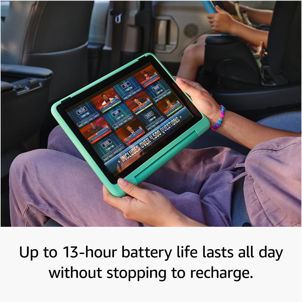 Amazon Fire HD 10 Kids Pro Tablet with Made for Amazon Kids Case | 10.1