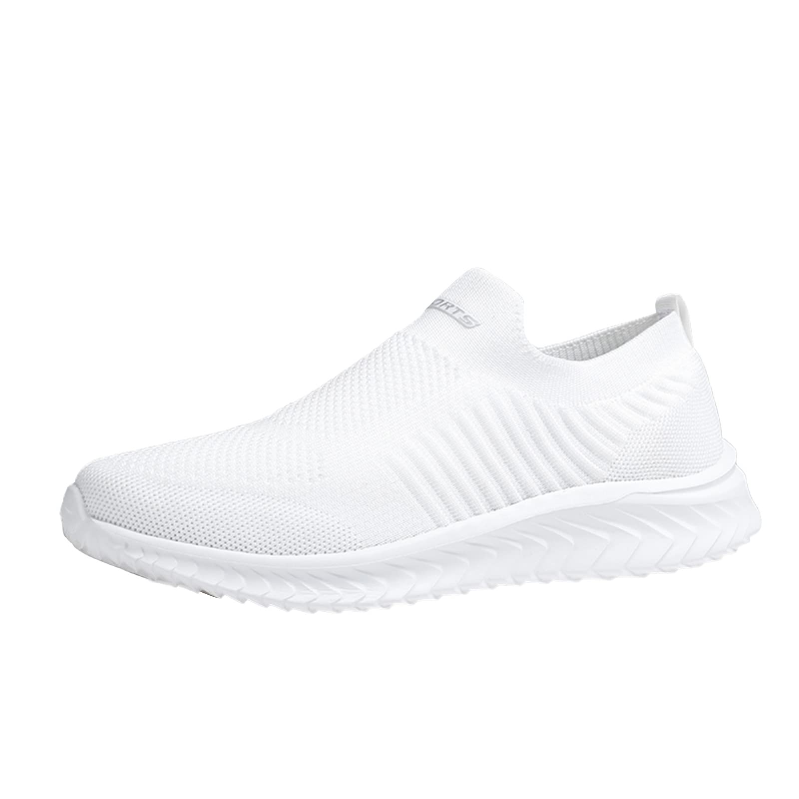 Women's Casual Slip-On Sneakers - Breathable Woven Mesh Loafers for Fall Fashion | Comfortable Flat Shoes for Everyday Wear, Walking & New Moms