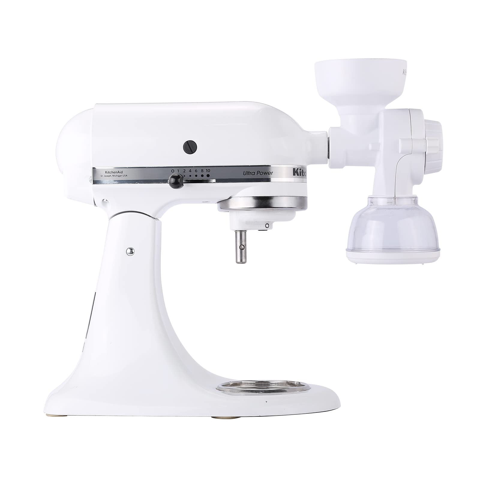 KitchenMod Coffee Burr Grinder Attachment for KitchenAid Stand Mixer - Premium Stainless Steel Coffee Bean Grinder - Perfect for Espresso, French Press & Cold Brew at Home