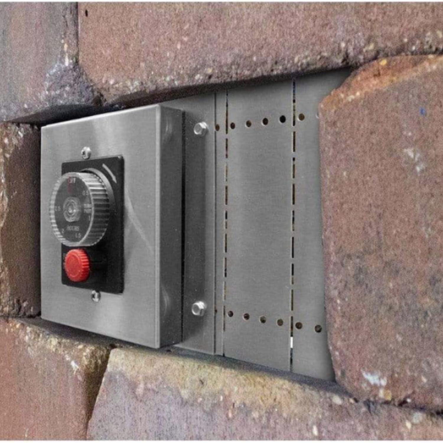 Firegear ESTOP1-0H Emergency Stop Mechanical Gas Timer with 1 Hour Countdown - Perfect for Industrial Safety, Kitchen Stoves, and Gas Applliance Shutoff