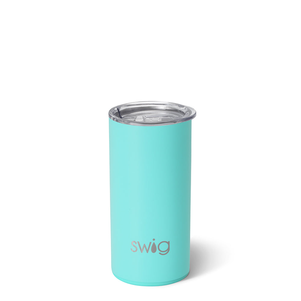 Aqua Slim Tumbler 12oz - Insulated Stainless Steel Water Bottle with Leakproof Lid | Perfect for Gym, Office & Outdoor Activities