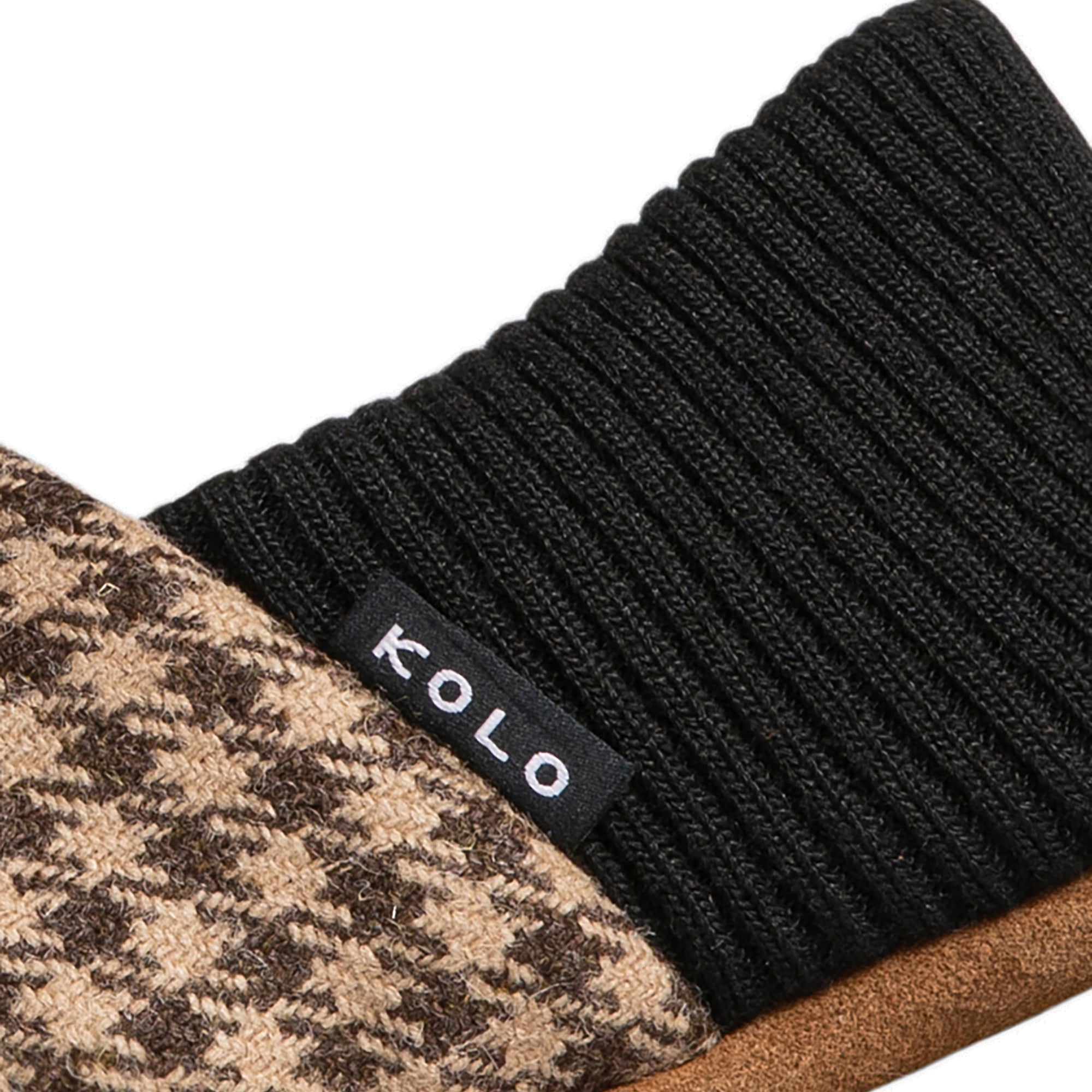 Finn Tweed House Shoes - Warm Fur Lined Indoor Slippers for Men & Women - Cozy Home Comfort for Winter & Relaxation