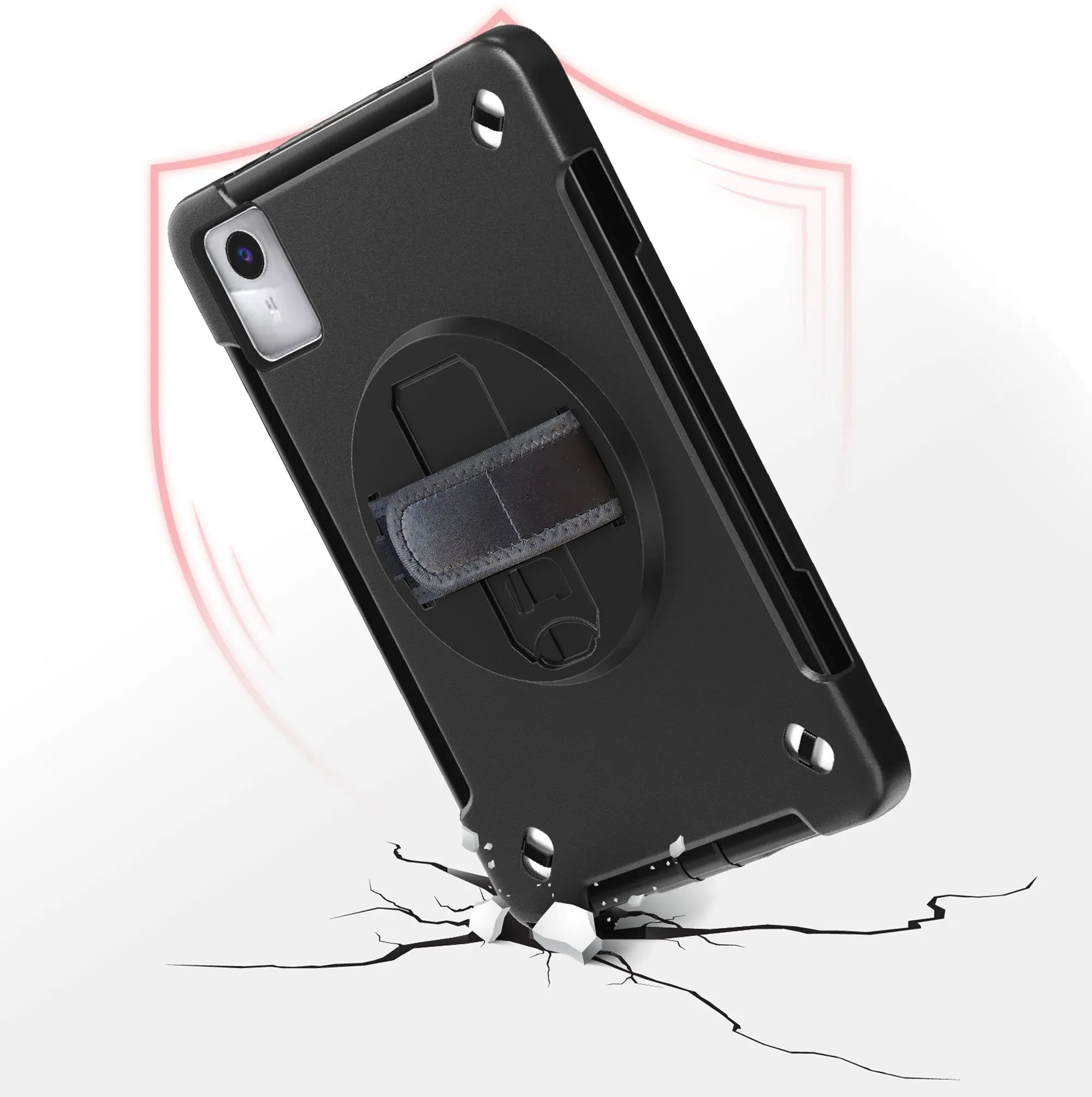 360° Rotatable Grip Kickstand Protective Phone Case - Shockproof & Anti-Slip Cover for iPhone 14/13/12 Pro Max - Perfect for Gaming, Watching Videos & Hands-Free Calls
