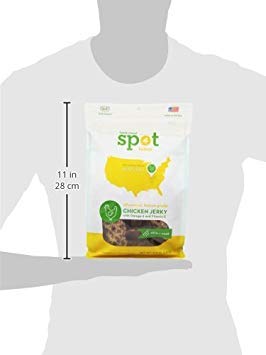 Premium All-Natural Chicken Jerky Dog Treats - Human-Grade, Grain-Free, 12oz | Healthy Skin & Coat Supplement | Perfect for Training, Rewards & Outdoor Adventures