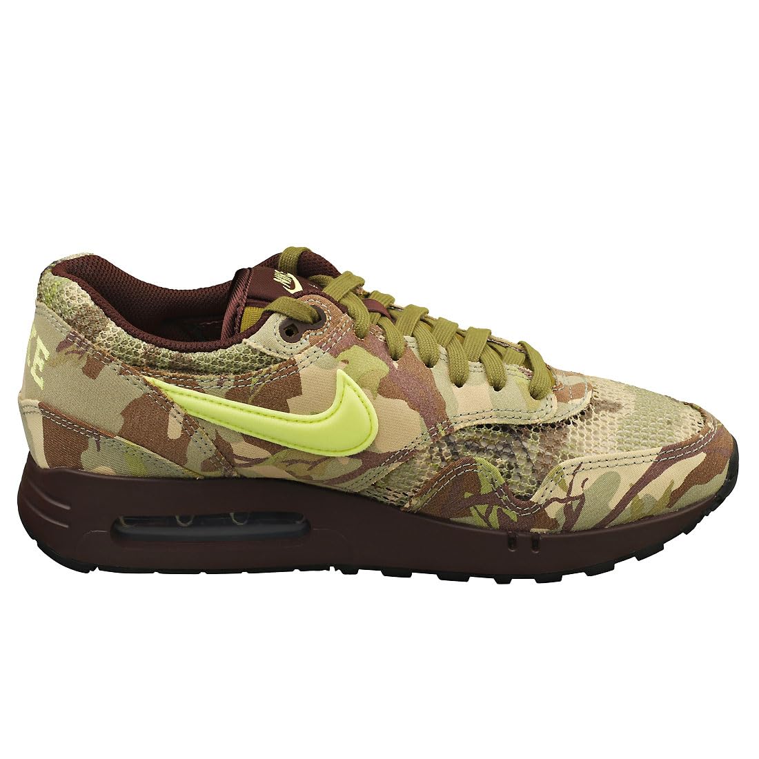 Nike Air Max 270 BT Men's Running Shoes (FN8358-200) - Earth/Oil Green/Black/Light Lemon Twist - Size 9 - Comfortable Cushioned Sneakers for Jogging, Gym Workouts & Casual Wear