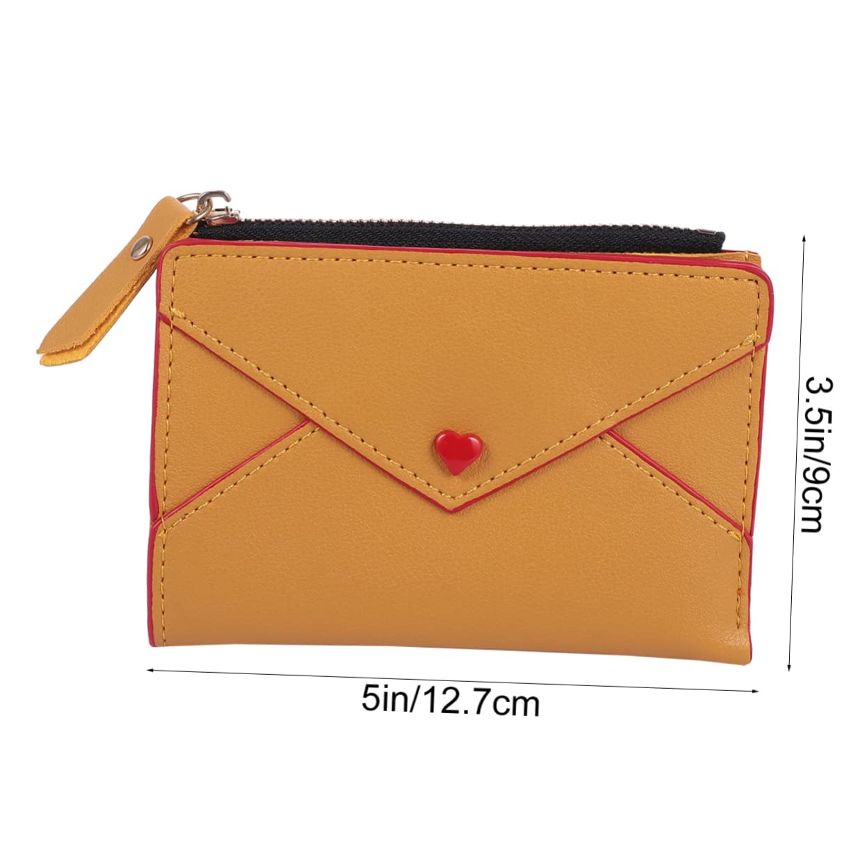 SHERCHPRY Women's Slim Leather Coin Purse & Credit Card Holder - RFID Blocking Small Wallet with Zipper Pouch for Cash, Cards, and Coins | Perfect for Travel, Shopping, and Everyday Use